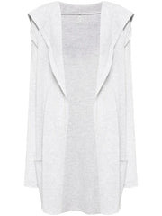 Napoli Lightweight Cashmere Cardigan - Fog