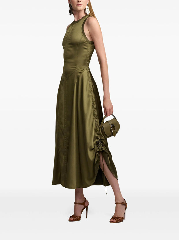 Ralph Lauren Collection - Ruched-Detailing Midi Dress