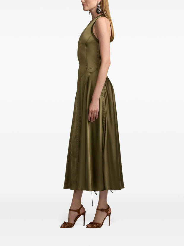 Ralph Lauren Collection - Ruched-Detailing Midi Dress