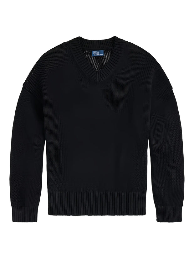 POLO RALPH LAUREN - V-Neck Long-Sleeves Sweater
