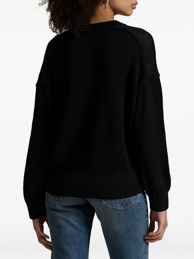 POLO RALPH LAUREN - V-Neck Long-Sleeves Sweater
