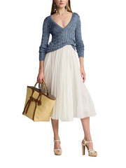 Ralph Lauren Collection - Cable-Knit Jumper