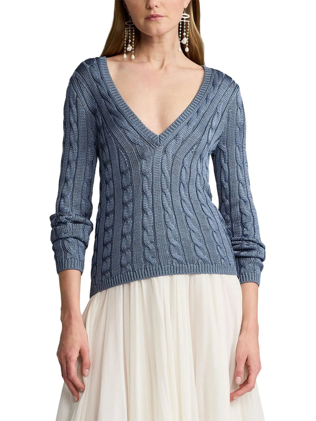 Ralph Lauren Collection - Cable-Knit Jumper