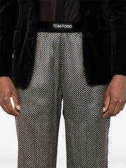 TOM FORD - Polka Dot-Print Trousers