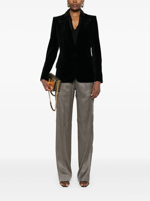 TOM FORD - Polka Dot-Print Trousers