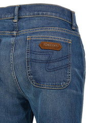 TOM FORD - Logo-Patch Jeans