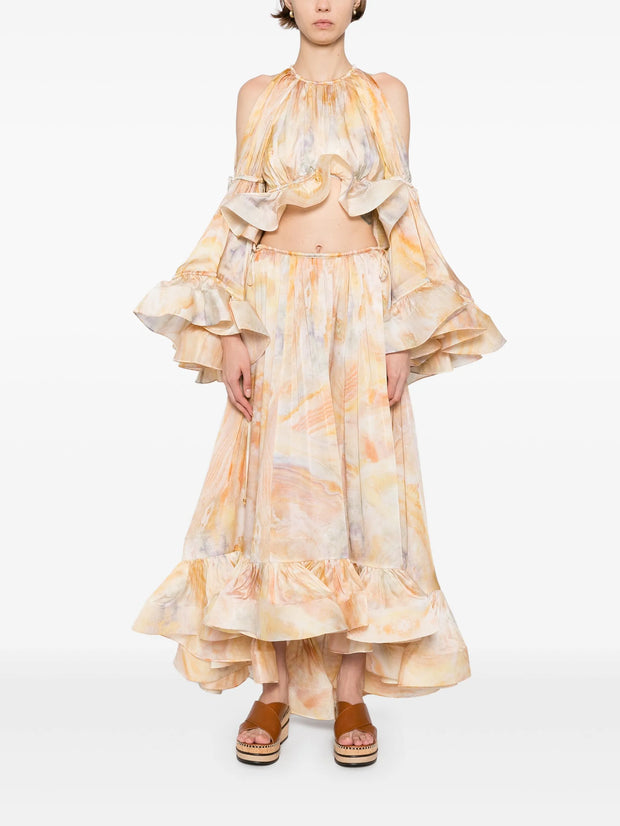 ZIMMERMANN - Flounce Maxi Skirt