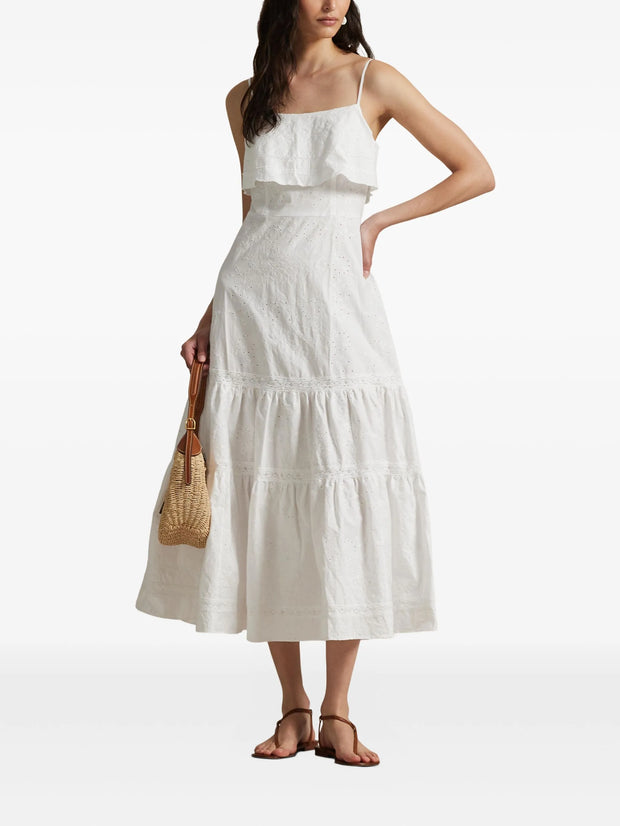 POLO RALPH LAUREN - Ruffled Tiered Dress