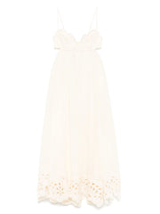 ZIMMERMANN - Floral-Embroidered Dress