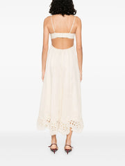 ZIMMERMANN - Floral-Embroidered Dress