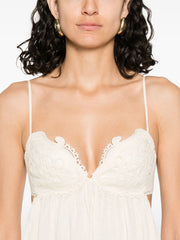 ZIMMERMANN - Floral-Embroidered Dress