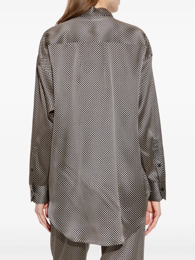 TOM FORD - Polka Dot Long-Sleeve Shirt
