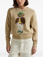 POLO RALPH LAUREN - Polo Bear Intarsia-Knit Sweater