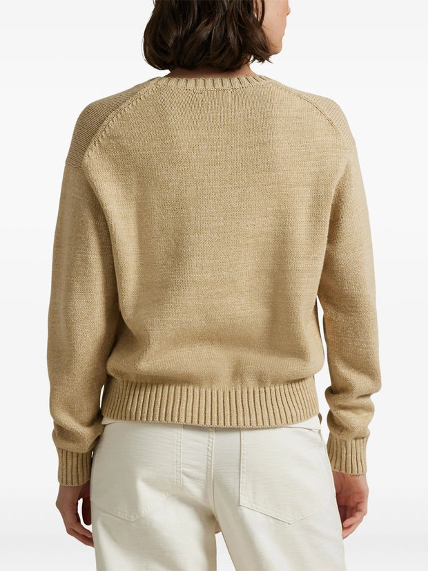 POLO RALPH LAUREN - Polo Bear Intarsia-Knit Sweater