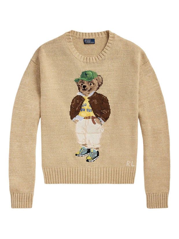 POLO RALPH LAUREN - Polo Bear Intarsia-Knit Sweater