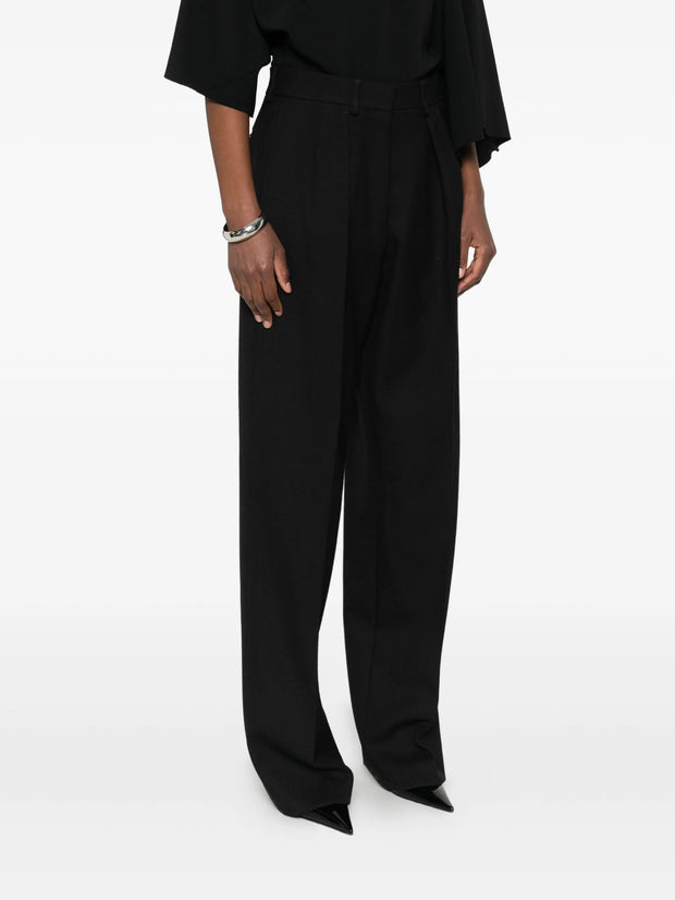 TOM FORD - Pleat-Detail Wide-Leg Trousers