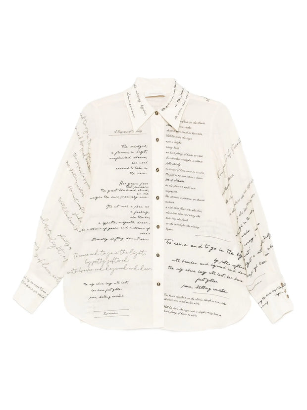 ZIMMERMANN - All-Over-Print Shirt