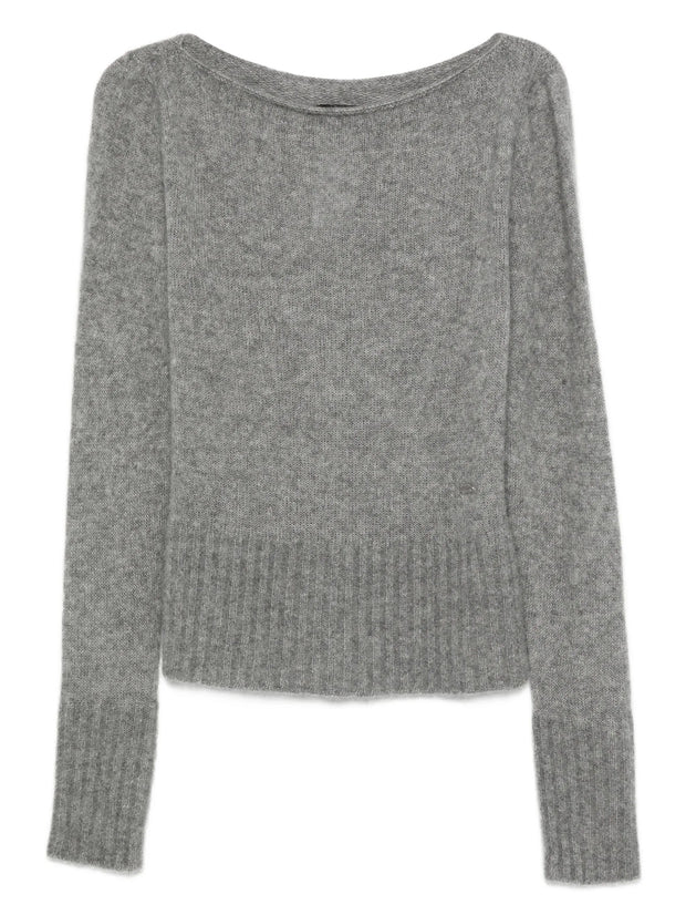 TOM FORD - Boat-Neck Cashmere-Silk Blend Sweater