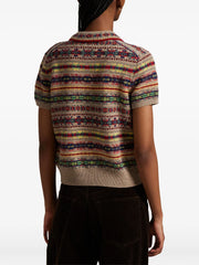 POLO RALPH LAUREN - Fair Isle-Knit Collared Cardigan