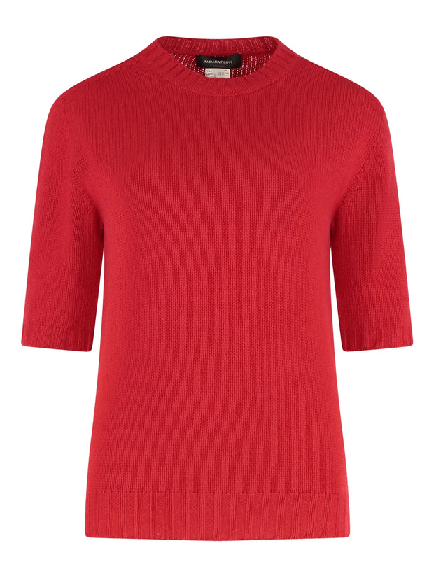 FABIANA FILIPPI - Short-Sleeve Sweater