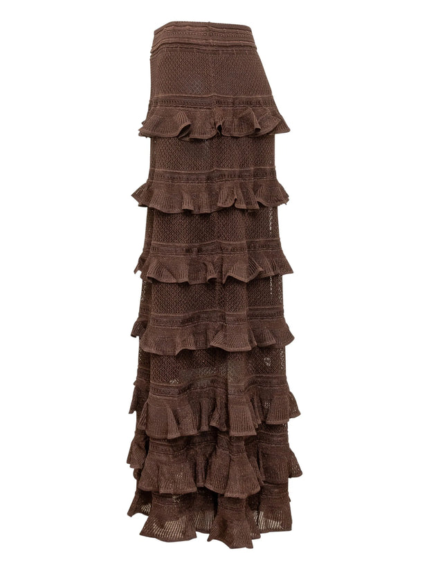 ZIMMERMANN - Tiered Ruffle Skirt