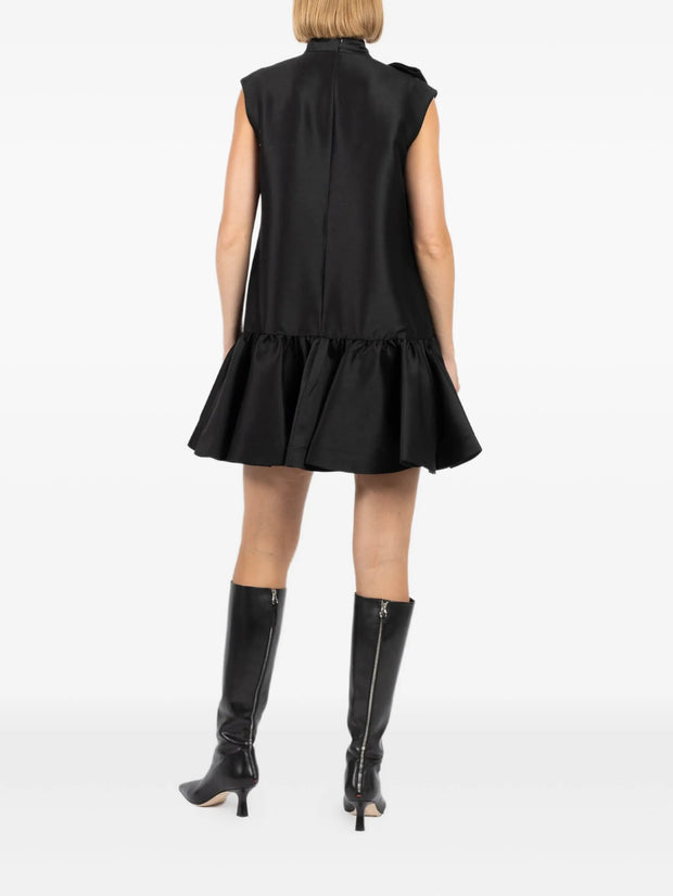 ZIMMERMANN - Tie-Neck Flared Mini Dress