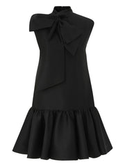 ZIMMERMANN - Tie-Neck Flared Mini Dress