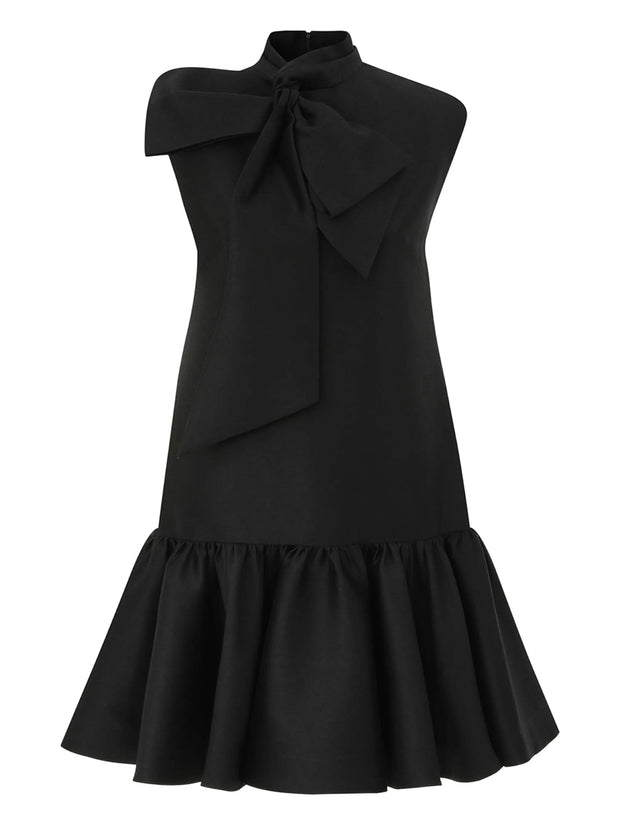 ZIMMERMANN - Tie-Neck Flared Mini Dress