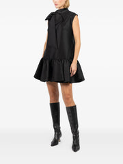 ZIMMERMANN - Tie-Neck Flared Mini Dress