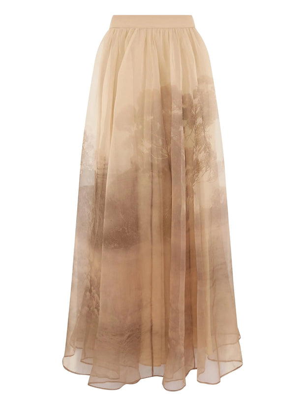 ZIMMERMANN - Memento Organza Maxi Skirt