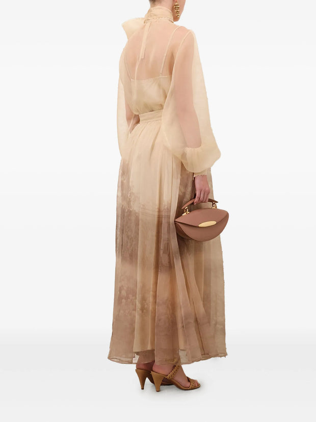ZIMMERMANN - Memento Organza Maxi Skirt