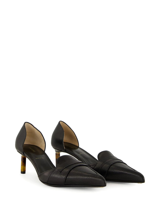 TOM FORD - 85mm Leather Pointed-Toe Pumps