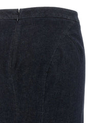 TOM FORD - Denim Midi Skirt