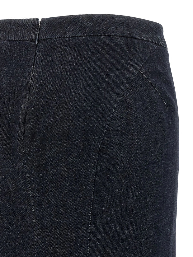 TOM FORD - Denim Midi Skirt