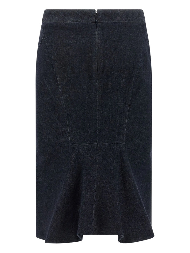 TOM FORD - Denim Midi Skirt