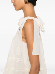 ZIMMERMANN - Tie-Shoulder Lace Top