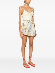 ZIMMERMANN - Floral-Tie Playsuit