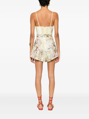 ZIMMERMANN - Floral-Tie Playsuit