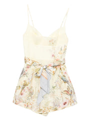 ZIMMERMANN - Floral-Tie Playsuit