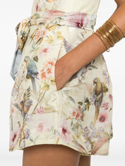ZIMMERMANN - Floral-Tie Playsuit