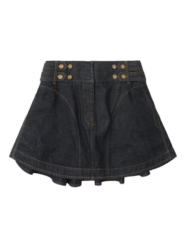 ZIMMERMANN - Denim Mini Skirt
