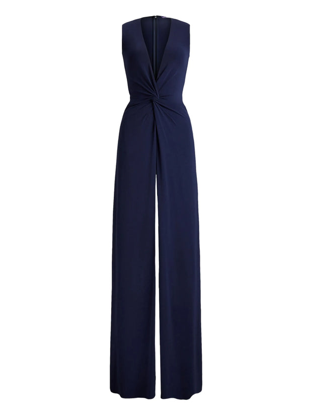 Ralph Lauren Collection - Twist Pleated Maxi Evening Dress