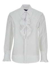 Ralph Lauren Collection - Fringe-Detailed Long-Sleeves Shirt