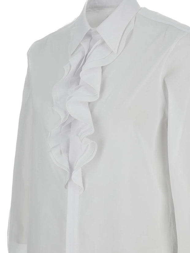 Ralph Lauren Collection - Fringe-Detailed Long-Sleeves Shirt