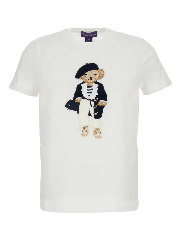 Ralph Lauren Collection - Embroidery Bear T-Shirt