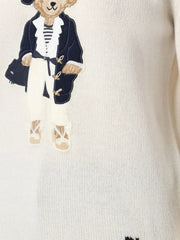 Ralph Lauren Collection - Bear-Embroidered Sweater