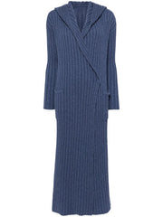 Amalfi Cashmere Cardigan - Blue Wash