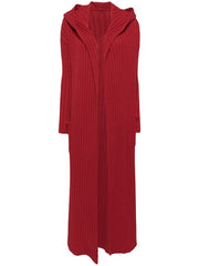 Amalfi Cashmere Cardigan - Red La Scala