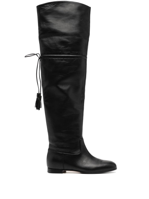 FABIANA FILIPPI - Tassel-Detail Leather Boots