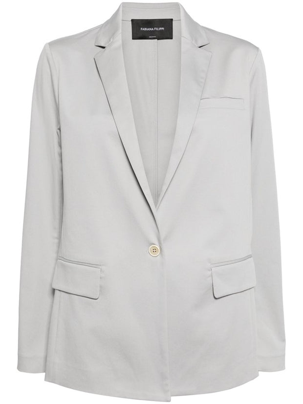 FABIANA FILIPPI - Notched-Lapels Single-Breasted Blazer